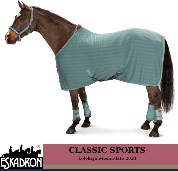Eskadron Derka COOLER FLY - CLASSIC SPORTS wiosna-lato 2021 - balsamgreen 1301 70 372 540