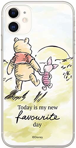 Disney ERT GROUP ERT GROUP oryginalne etui na telefon komórkowy Winnie The Pooh 012 iPhone 11 Phone Case Cover, wielokolorowe DPCPOOHPIG7897