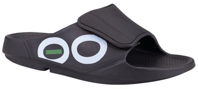 Oofos klapki regeneracyjne OOahh Sport Flex Black/White