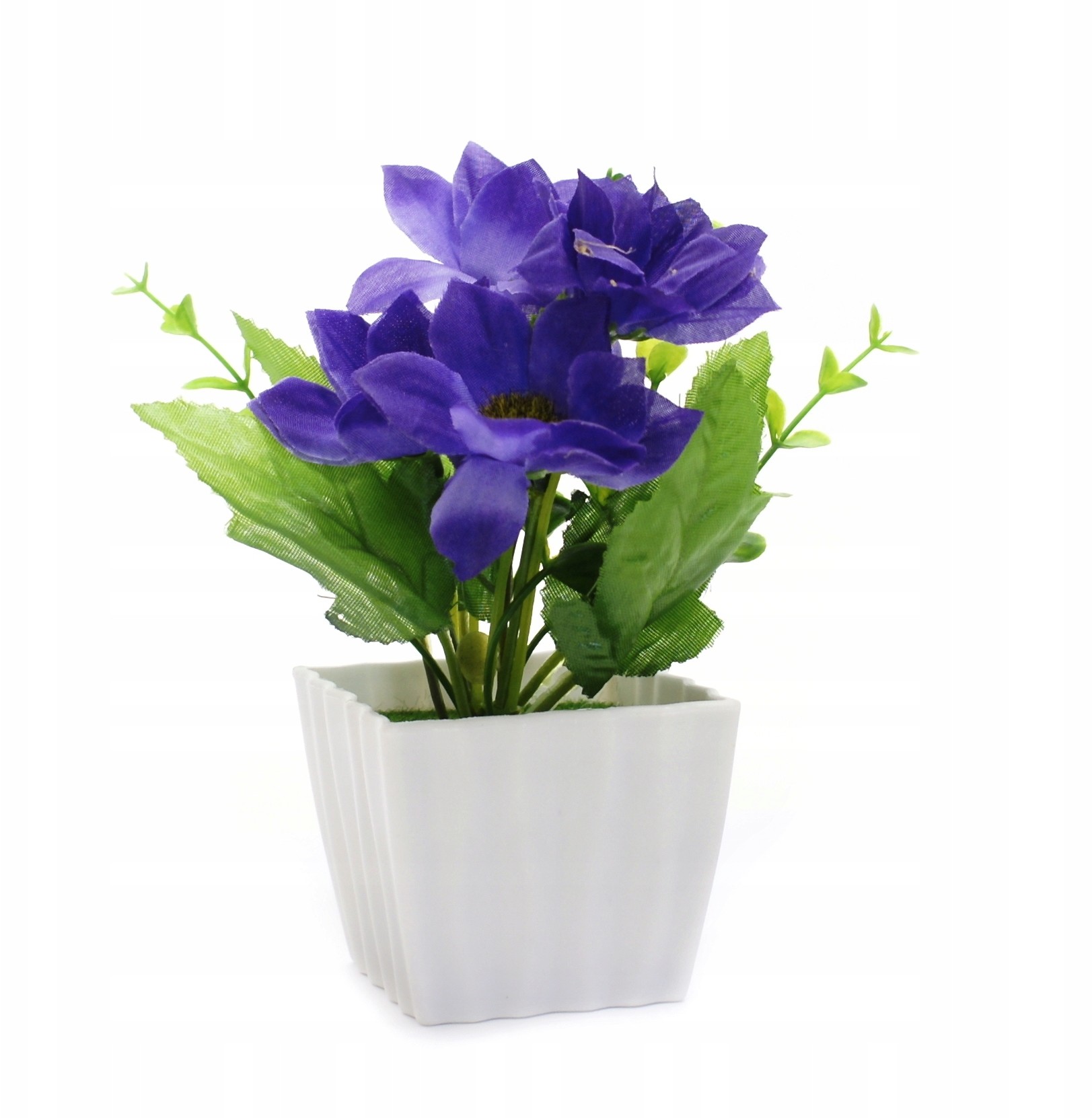 Sztuczne Kwiaty W Doniczce 15cm różne kolory