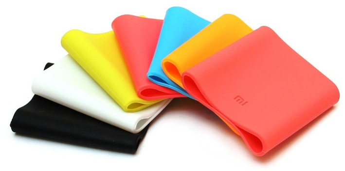 Xiaomi Silikonowe etui do Power Bank 10000mAh - biały