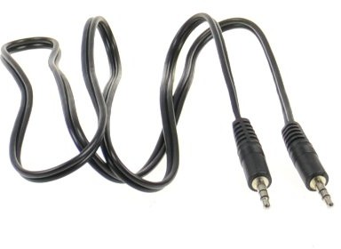 Kram Kabel audio AUX (3,5 mm, 3,5 mm, 1 m, czarny) XA280