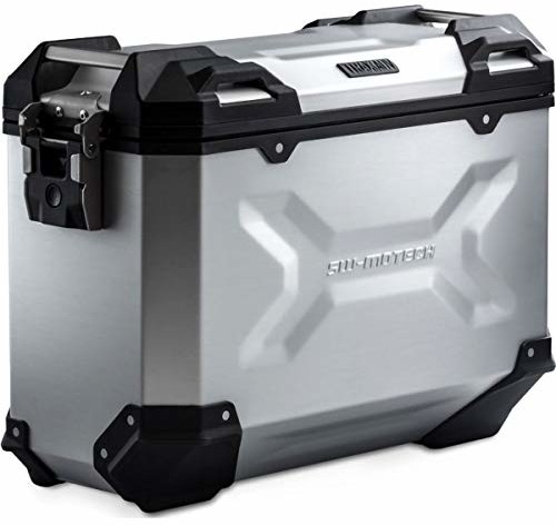 SW-Motech TRAX ADV M aluminiowa walizka boczna 37L, lewa, srebrna ALK.00.733.11000L/S