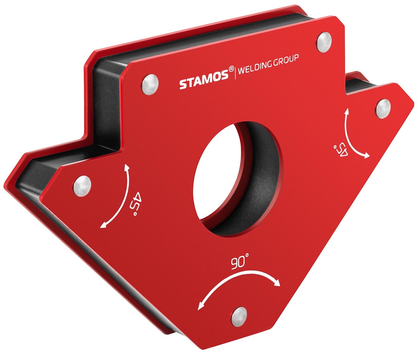 Stamos Welding Uchwyt magnetyczny spawalniczy - kątownik - duży SWG-MWH-L SWG-MWH-L