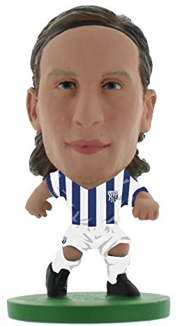 SoccerStarz SoccerStarz soc337 Classic West Brom Jonas Olsson figurka Home Kit SOC337