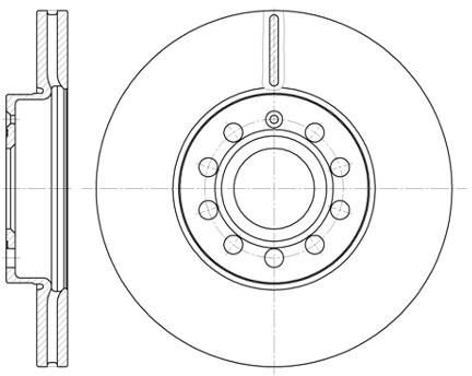 Roadhouse Tarcza hamulcowa 6648.10