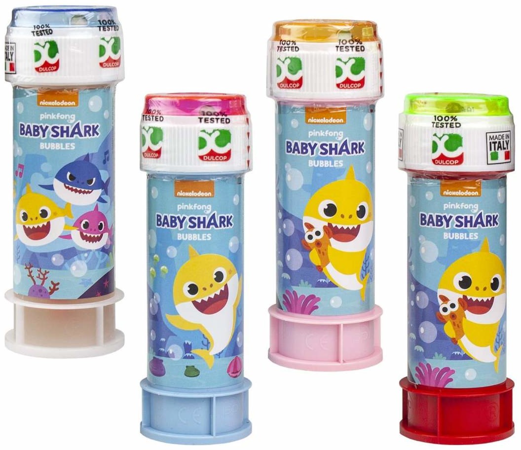 Dulcop Baby Shark. Bańki Mydlane, mix wzorów