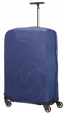 Zdjęcia - Pozostałe towary turystyczne Samsonite Pokrowiec na walizkę  Luggage Cover M - midnight blue 