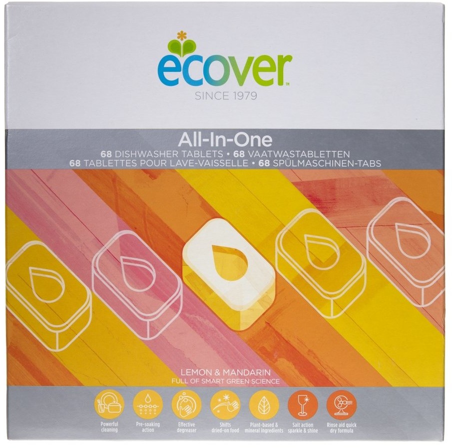 Ecover All in one Tabletki do zmywarki - 68 sztuk