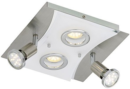 Briloner Leuchten lampa sufitowa, lampy LED, lampy sufitowe, reflektor LED, reflektory, lampy, spot reflektor sufitowy, lampa sufitowa do salonu, oświetlenie salonu, oświetlenie sufitowe, obrotowy 3582-042