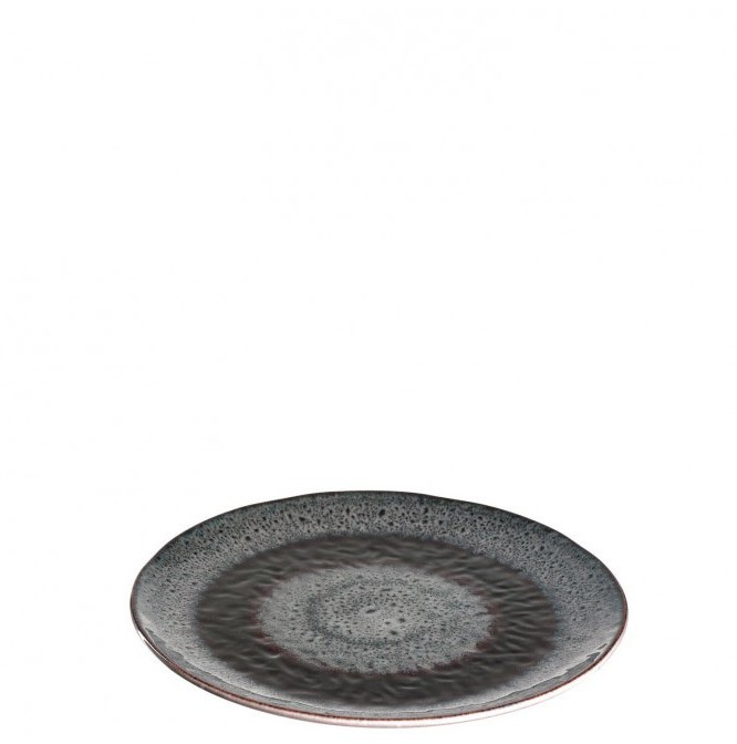 Leonardo Talerz ceraminczy 23cm szary MATERA L-018555