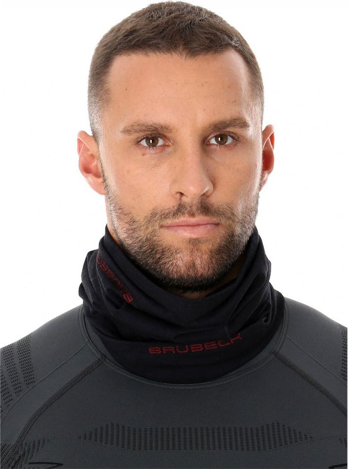 Brubeck Komin wełniany czarny S/M KM10360) KM10360