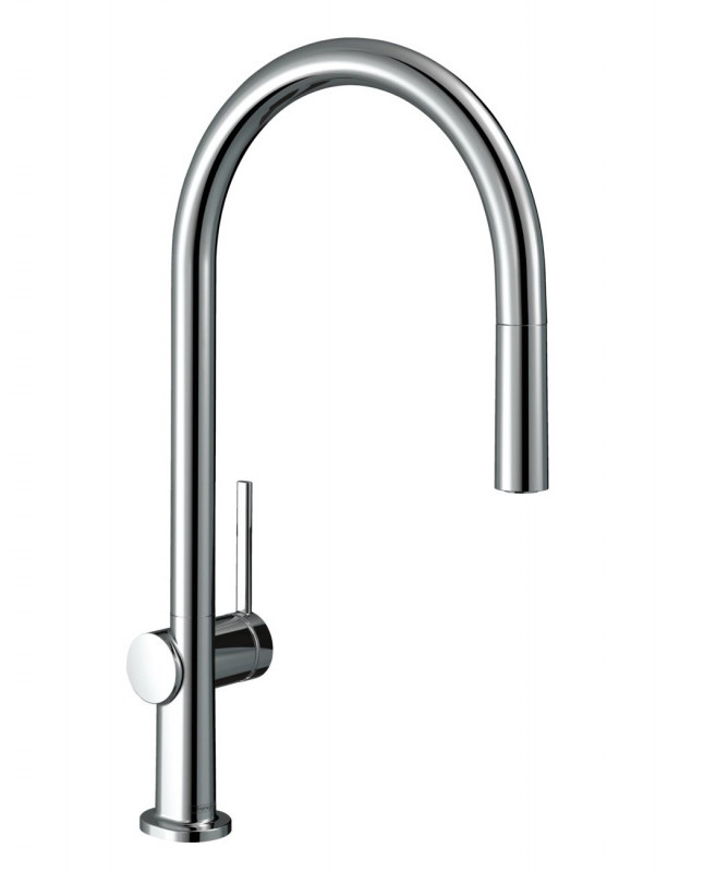 Hansgrohe Talis M54 Bateria kuchenna z wyciąganą wylewką chrom 72803000