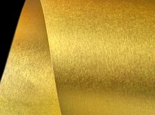 Papeterra Złoty metalizowany błyszczący Sirio Pearl Aurum, próbka formatu A6 110 g (ppp409) ppp409