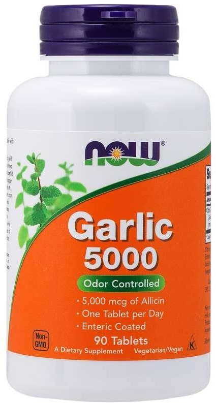 Now Foods Garlic 5000 (90 tabl.)