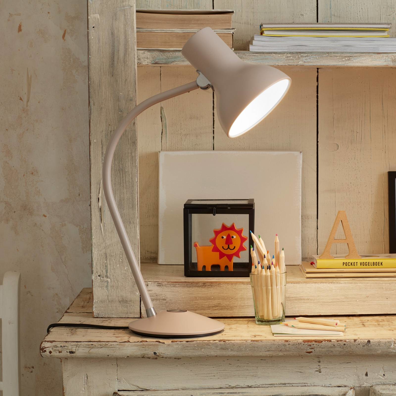 ANGLEPOISE Anglepoise Type 75 Mini lampa stołowa, szara