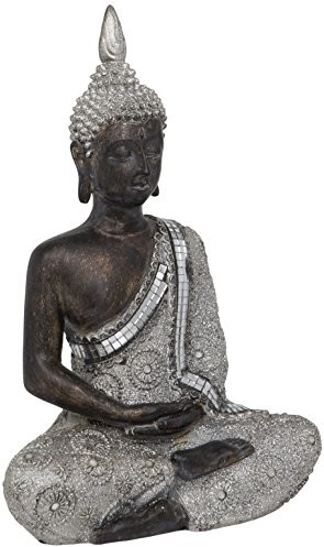 Maturi Figurka Buddy-, tajlandzki siedzący, meditierender Budda, 19,5 cm H511