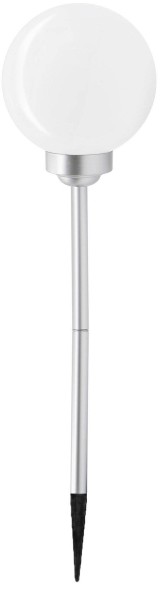 Lampka solarna wbijana kula 20 cm stalowa SL1189C