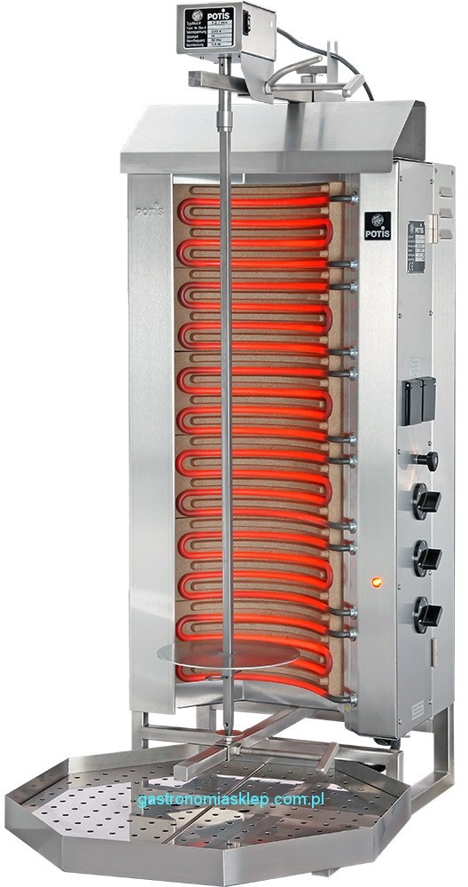 Stalgast Gyros, kebab, grill elektryczny, POTIS, E-3 777535