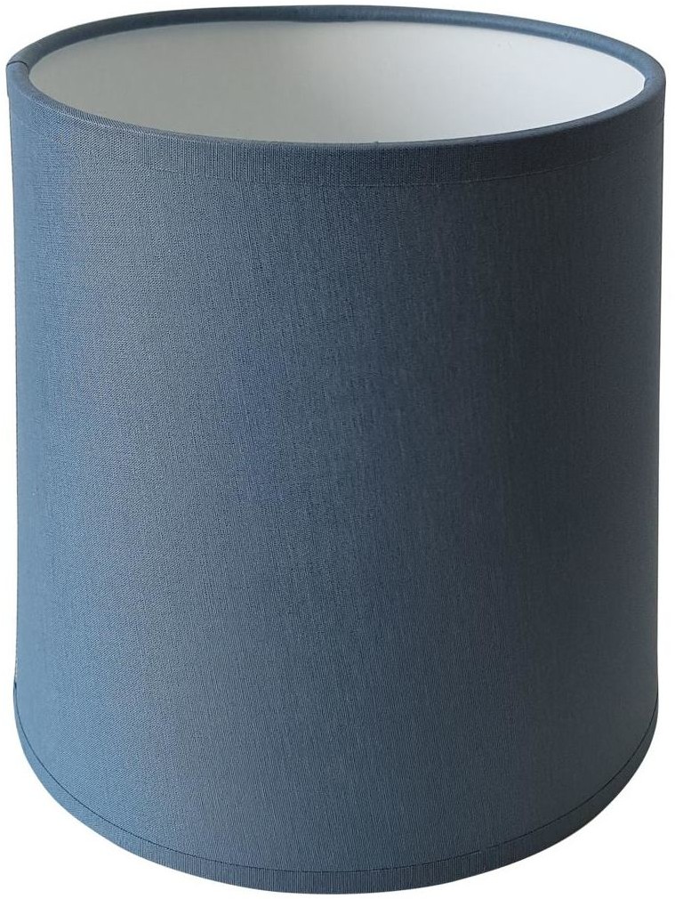 TK Lighting Abażur 9970 walec 20 x 16 cm tkanina niebieski E27