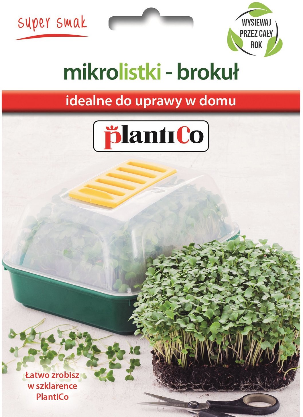 Plantico Nasiona na Mikrolistki Brokuł 5g