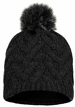 Buff Unisex Adult 123515.901.10.00 KnitTED & FLEECE HAT CARYN GRA PHITE, grafit, rozmiar uniwersalny 123515901100GR