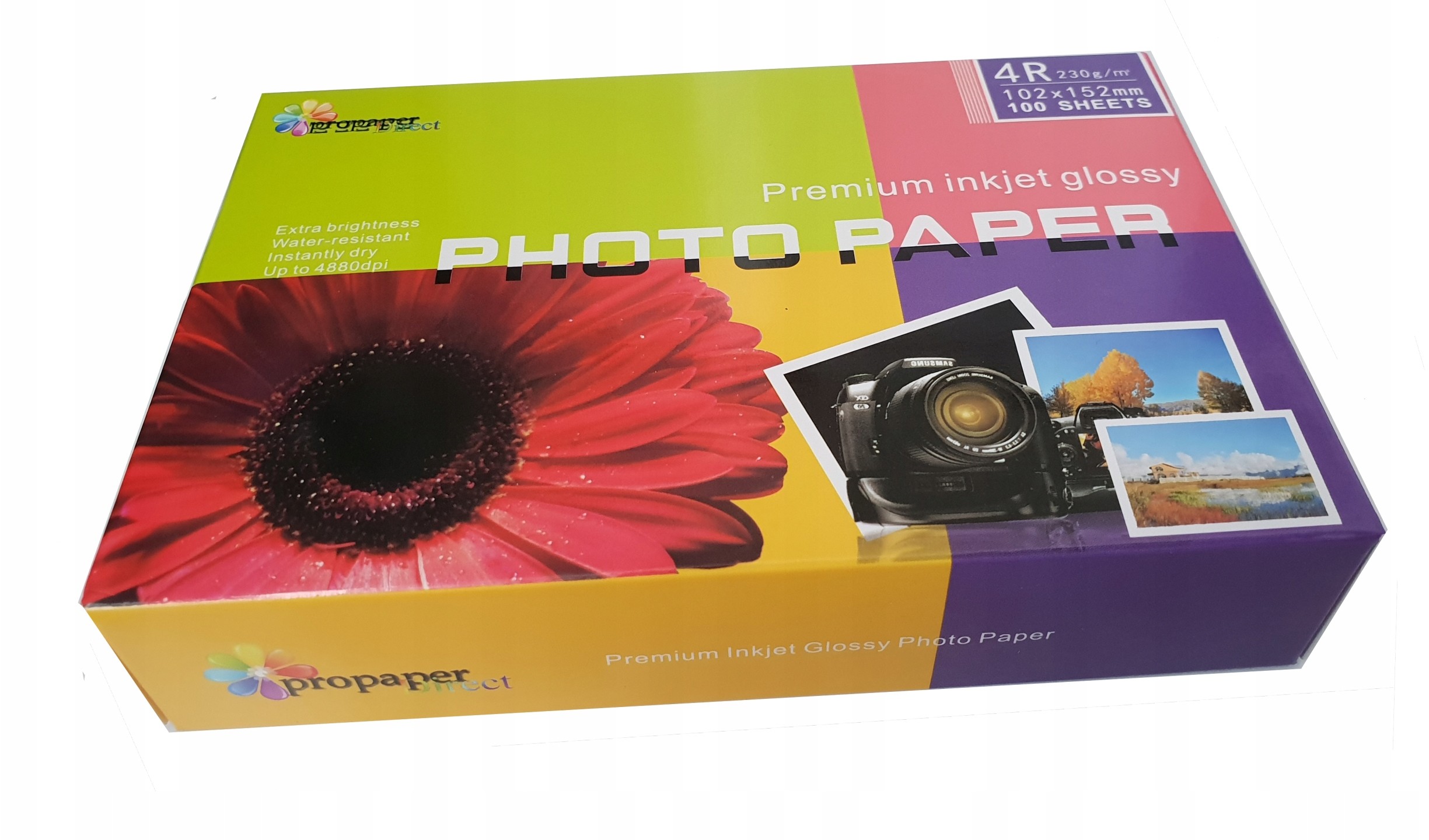 . Papier Fotograficzny Błyszczący 10x15 230g 100szt