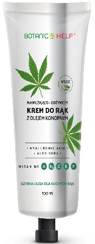 BIOXON BotanicHelp Krem do rąk z olejem konopnym nawilżająco-odżywczy, 100ml