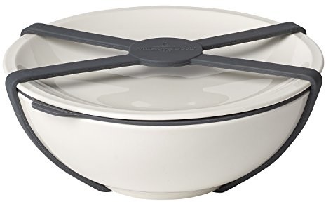 Villeroy & Boch to go obudowa M, naczynia z wysokiej jakości porcelany premium 350 ML, biały, 16.3 x 16.2 x 6.8 cm 10-4865-3693