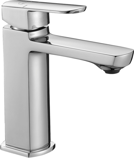 Laveo Calla Jednouchwytowa bateria umywalkowa stojąca chrom BAC022D