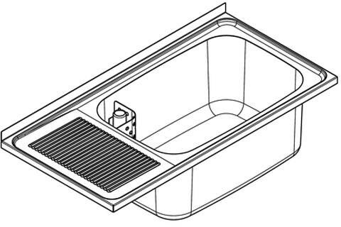 Franke Wielofunkcyjna komora gospodarcza ociekacz lewy BS351