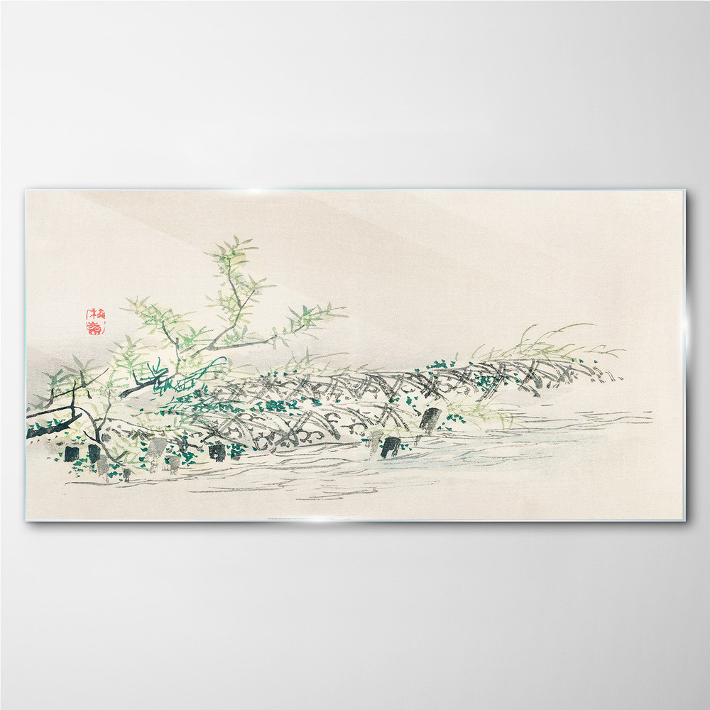 PL Coloray Obraz Szklany Branże Abstrakcja 140x70cm