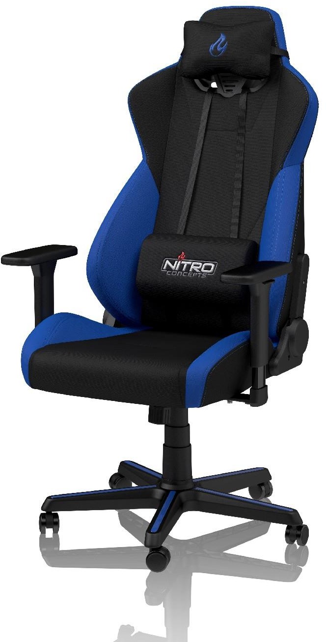 Nitro Concepts S300 Gaming Czarno-Niebieski (NC-S300-BB)