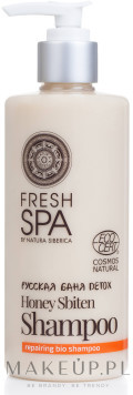 Natura Siberica Szampon do włosów farbowanych - Fresh Spa Russkaja Bania Detox Honey Sbiten Shampoo Szampon do włosów farbowanych - Fresh Spa Russkaja Bania Detox Honey Sbiten Shampoo