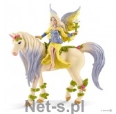 Schleich SLH 70565 Wróżka Sera z kwiecistym jednorożcem