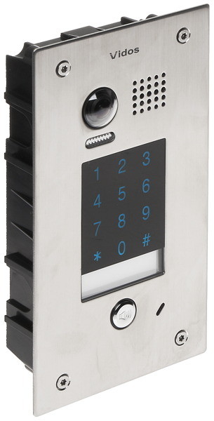 Zdjęcia - Panel zewnętrzny domofonu Vidos Wideodomofon S1401D z szyfratorem 