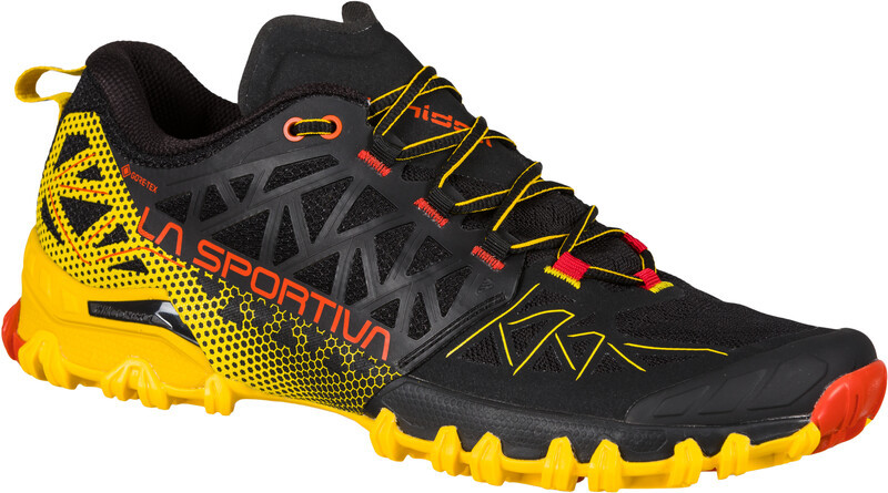 La Sportiva Bushido II GTX Running Shoes Men, czarny/żółty EU 46 2021 Buty terenowe 46Y999100-46