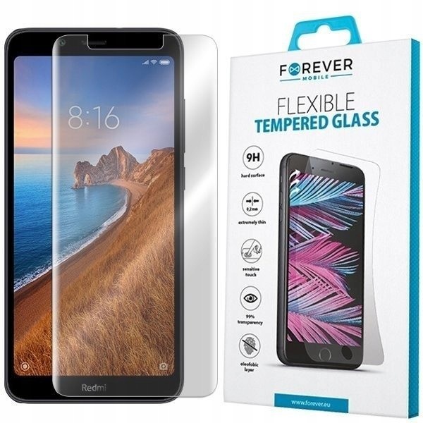 Xiaomi Szkło Hartowane Flexglass 0.2mm Do Redmi 7A