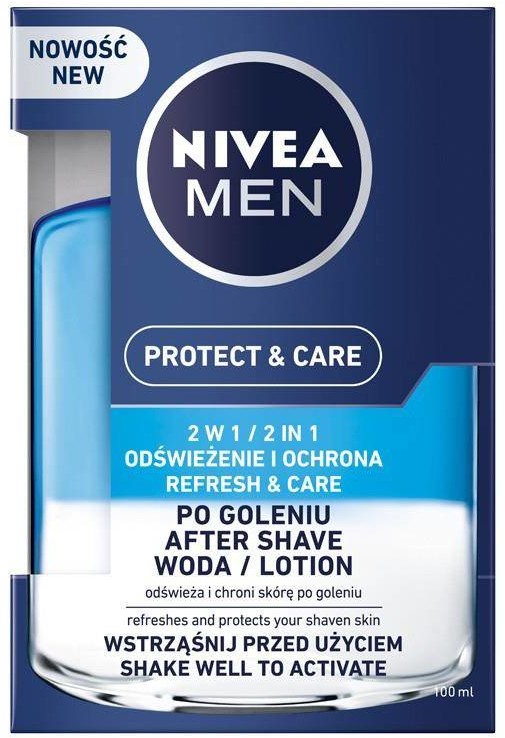 Nivea Men Protect & Care woda po goleniu 2w1 100ml 94000-uniw