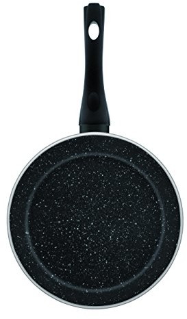 Jata Hogar JATA Hogar SF130 Fuji  fundusz patelni, kute aluminium i dyfuzor z stonite powłoką, średnica 30 cm, w kolorze czarnym SF130 Fuji
