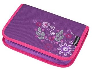 Bagmaster Piórnik szkolny fioletowy + różowy Bagmaster Case Mercury 9 A