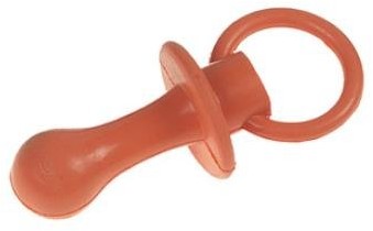 Karlie flamingo Zabawka dla psa, gumowy smoczek FLAMINGO, 12 cm