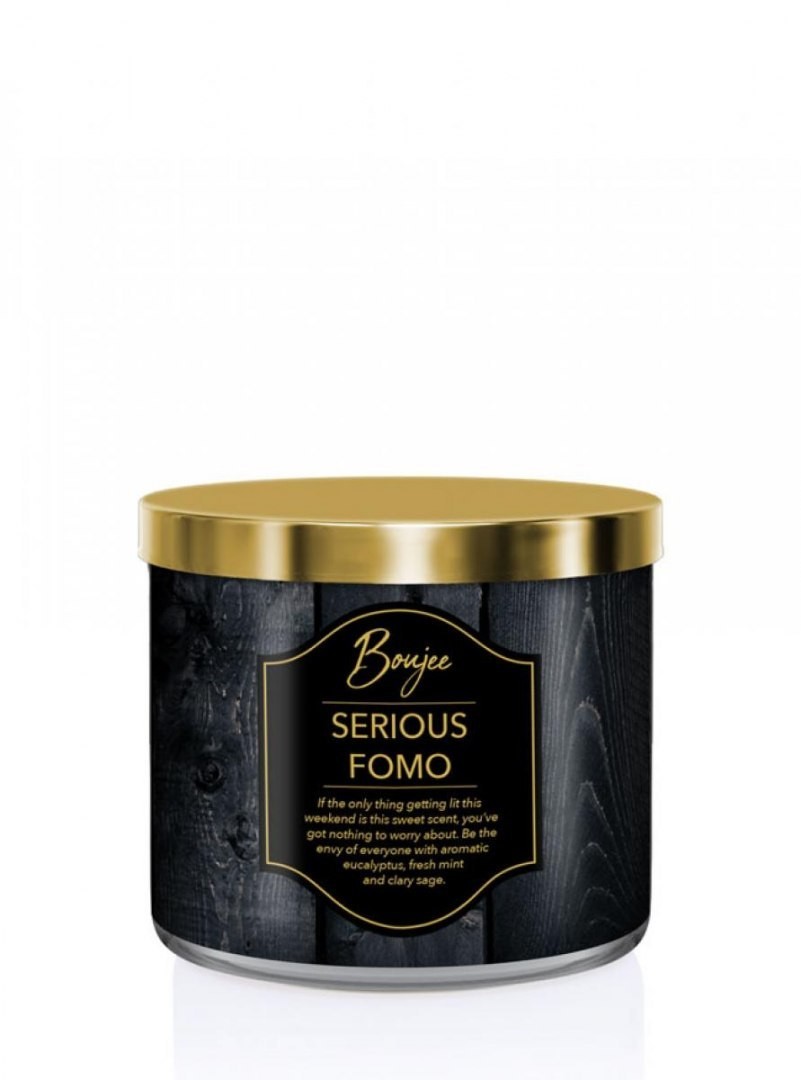 Kringle Candle Serious FOMO (Boujee) - Tumbler (411g) z 3 knotami 0111-000654
