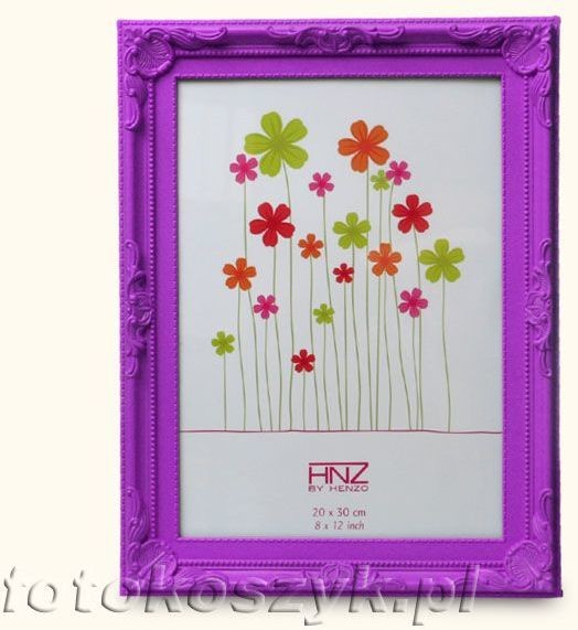 Henzo Ramka Colour Barok Purpura (na zdjęcie 13x18)