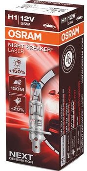 Osram H1 Night Breaker Laser + 150% | Box 64150NL