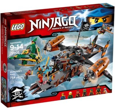 LEGO Ninjago Twierdza Nieszczęścia 70605