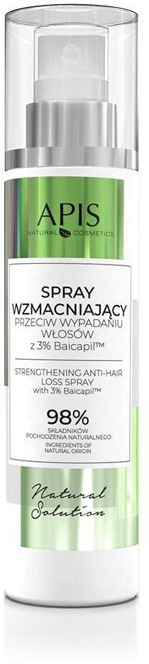 Apis Natural solution, Spray wzmacniający przeciw wypadaniu włosów z 3% Baicapil 150ml 102664-uniw