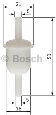 Bosch Filtr przewodu paliwowego, 0 450 904 005 0450904005