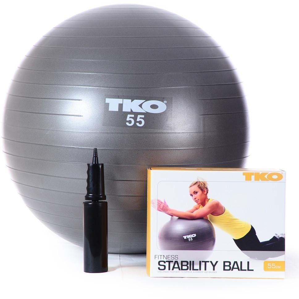 Tko Piłka Fitness 55 cm Fitness Ball 122FBP Szara