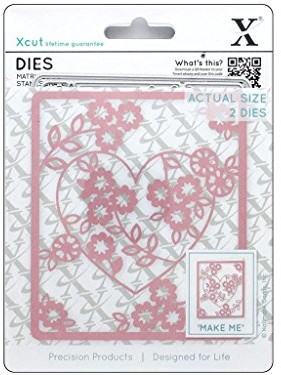 Docrafts Do wycinania i wytłaczania  Floral Heart XCU 503093